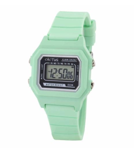 Cactus Dynamo Kids Digital Watch - Mint