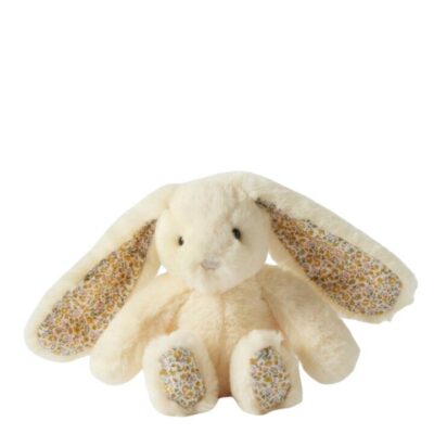 Jiggle & Giggle Floral Lemon Bunny Rattle