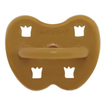 Hevea Orthodontic Teat Pacifier Tumeric (3 to 36M)