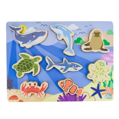 Wooden Chunky Puzzle - Sea Animal