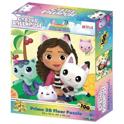 Gabby's Dollhouse 100 Piece Jigsaw Puzzle