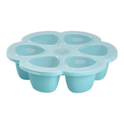 Beaba Multiportions Silicone Tray 6x90ml - Windy Blue