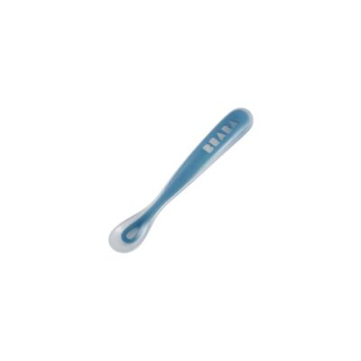 Beaba 1st Stage Silicone Spoon - Windy Blue