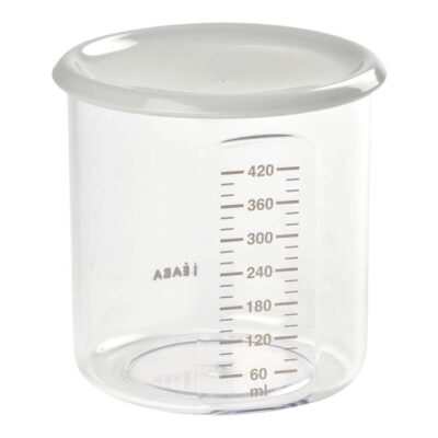 Beaba Maxi+ Portion Conservation Jar 420ml - Grey