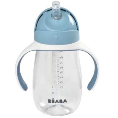 Beaba Straw Cup 300ml - Windy Blue