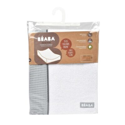 Beaba Sofalange Changing Mat Cover - Light Mist