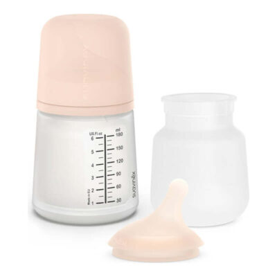 Suavinex Zero Zero Starter Set 180ml - Adaptable Flow 0+ months