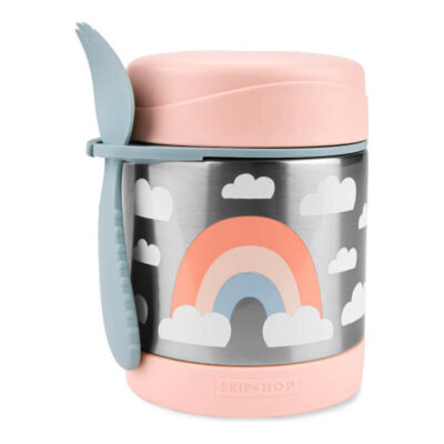 Skip Hop Spark Style Insulated Food Jar - Rainbow