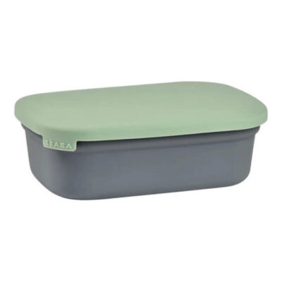 Beaba Ceramic Lunch Box - Mineral / Sage Green