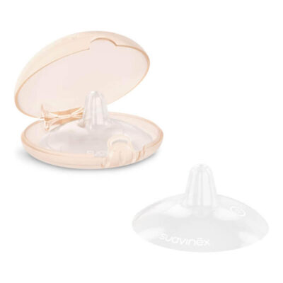 Suavinex Zero Zero Silicone Nipple Shields - Small 2 Pack