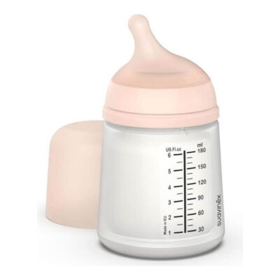 Suavinex Zero Zero Anti-Colic Bottle 180ml - Adaptable Flow 0+ Months