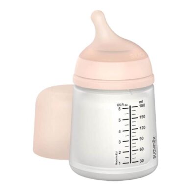 Suavinex Zero Zero Anti-Colic Bottle 180ml - Slow Flow 0+ Months