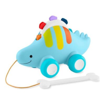 Skip Hop Explore & More Dinosaur 3-In-1 Baby Musical Pull Toy