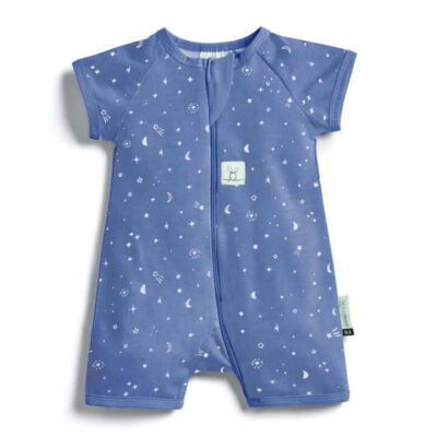ergoPouch Short Sleeve Layer - Night Sky - 0.2 Tog - 0-3m