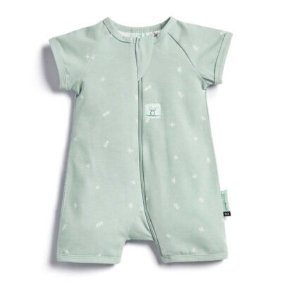 ergoPouch Short Sleeve Layer - Sage - 0.2 Tog - 0-3m