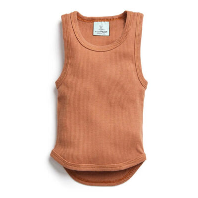 ergoPouch Bodywear Singlet - Chestnut - 0.2 Tog - 3-6m