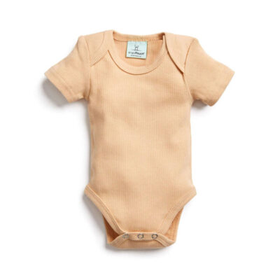 ergoPouch Bodywear Short Sleeve Bodysuit - Wheat - 0.2 Tog - 0-3m