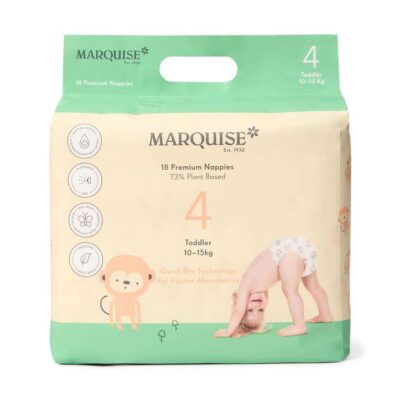 Marquise Toddler Eco Nappies Size 4 (10-15kg)