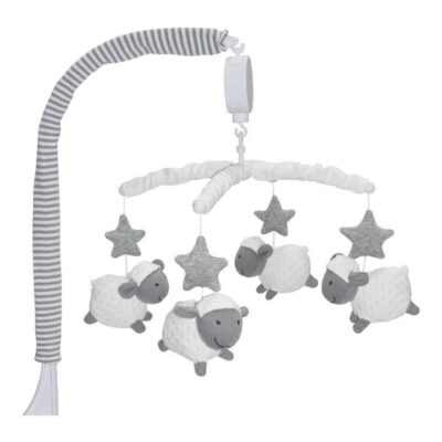 Living Textiles Musical Mobile Set - Sheep