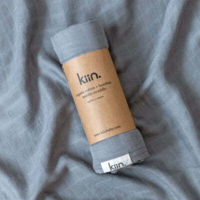 KIIN BABY Organic Swaddle - Cloud