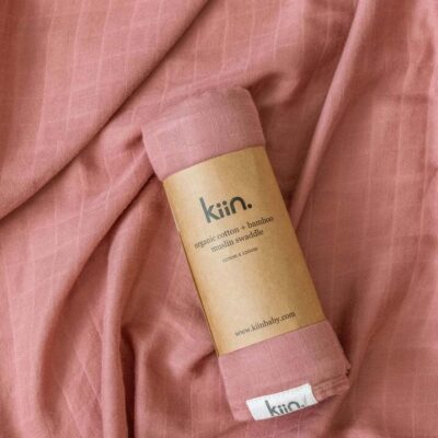 KIIN BABY Organic Swaddle - Heather
