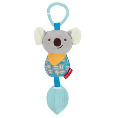 Skip Hop Bandana Buddies Chime & Teethe Baby Toy - Koala