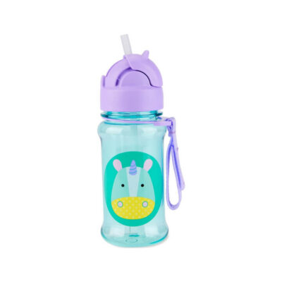 Skip Hop Zoo Tritan Renew Straw Bottle - Unicorn
