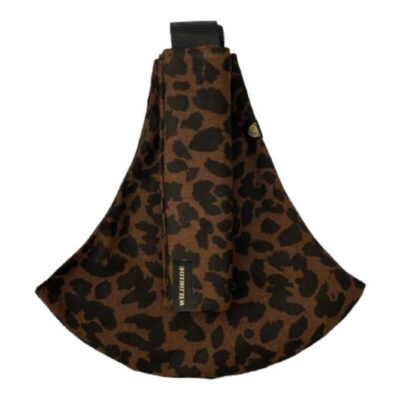WildRide Toddler Carrier - Leopard Print Brown (Cotton)