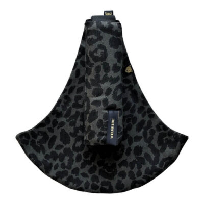 WildRide Toddler Carrier - Leopard Print Grey (Cotton)