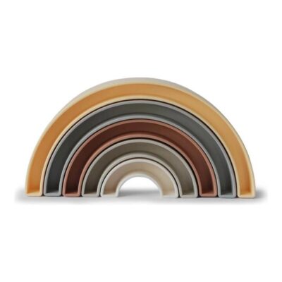 Mushie Rainbow Stacker Toy - Sol