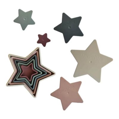 Mushie Nesting Stars Toy