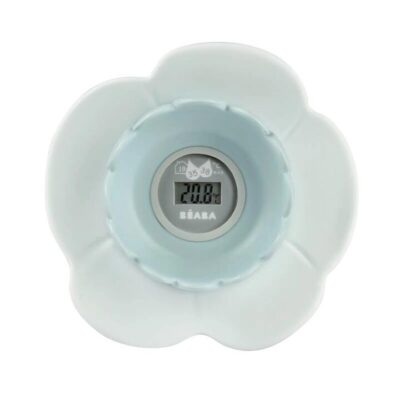 Beaba Lotus Bath Thermometer - Green/Blue