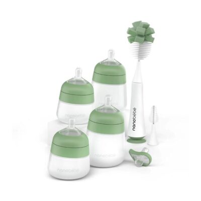 Nanobebe Flexy Feeding Set - Sage