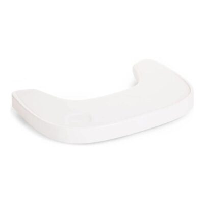 Childhome Evolu Feeding Tray + Silicone Place Mat - White