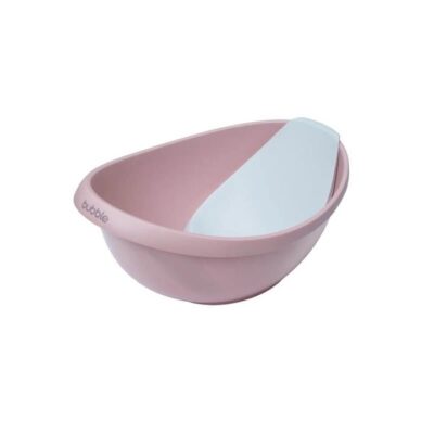 Bubble Cuddle Bath with Newborn Support Insert - Cashmere Pink