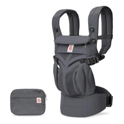 Ergobaby Omni Classic Mesh Baby Carrier - Charcoal Grey